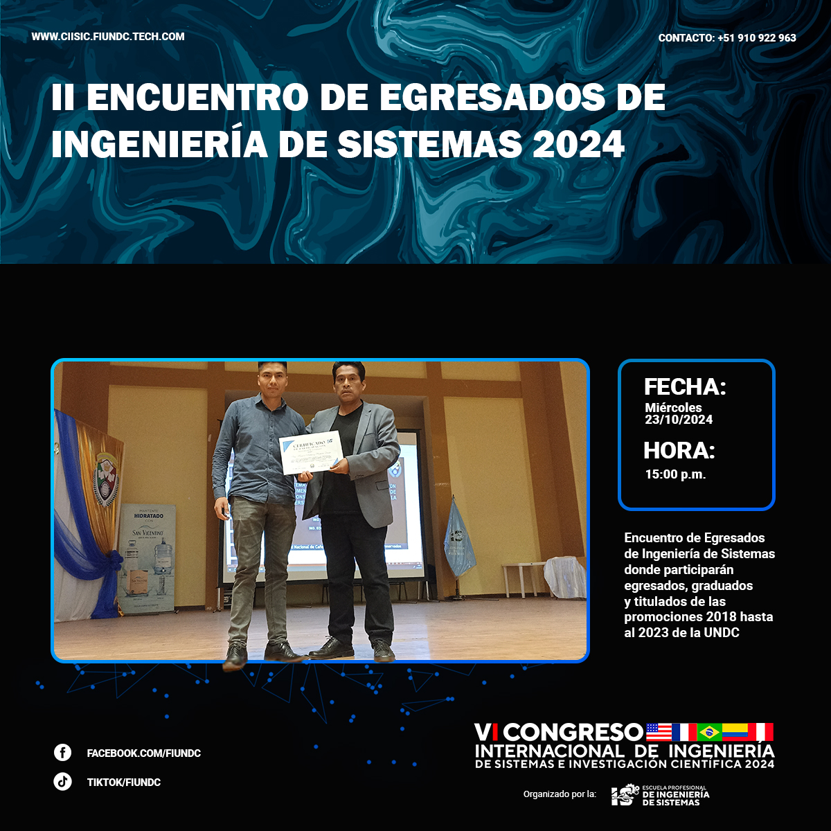 II Encuentro de Egresados EPIS UNDC - VI CIISIC